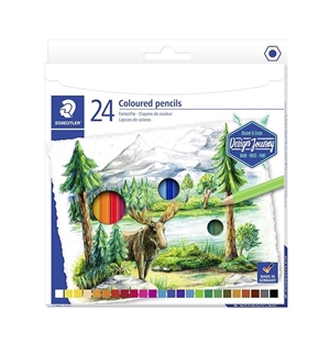 Staedtler Crayon Ass (24)